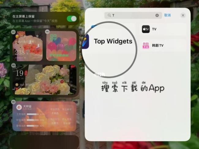 ipad添加小组件拉不到桌面