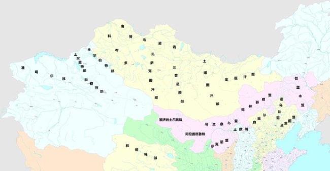 1912年清朝版图面积