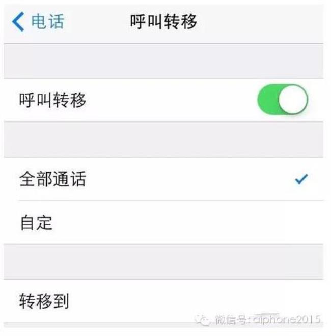 iphone呼叫转移收费吗