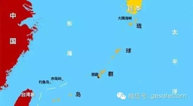 日本岛屿分界线