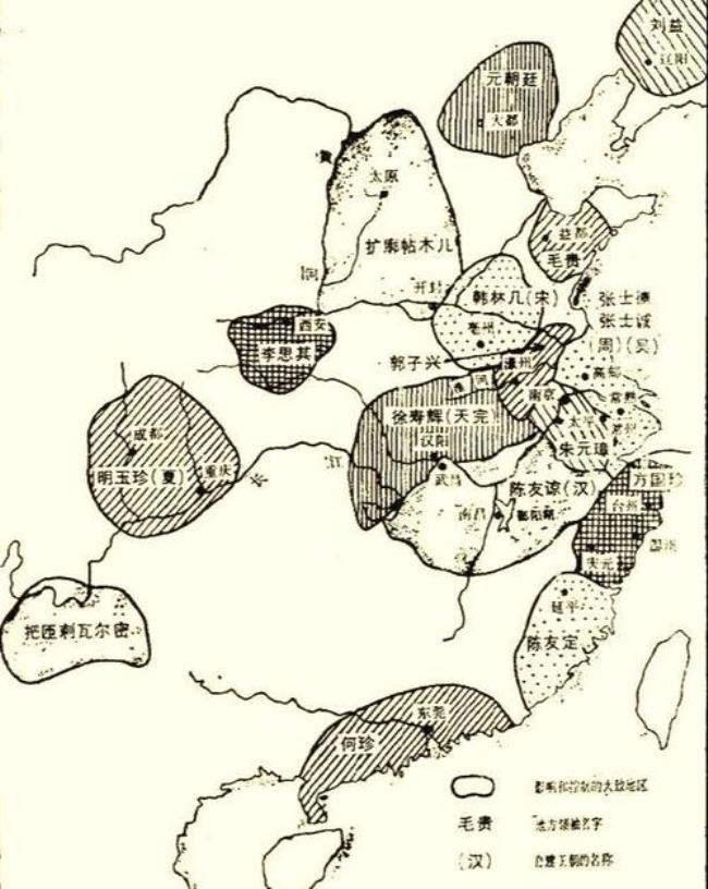 1926年北伐中原地区的主要对象