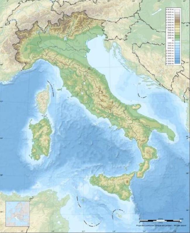意大利的气候类型有哪些