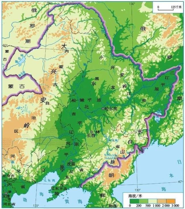 东北三省有哪些地级市和县级市