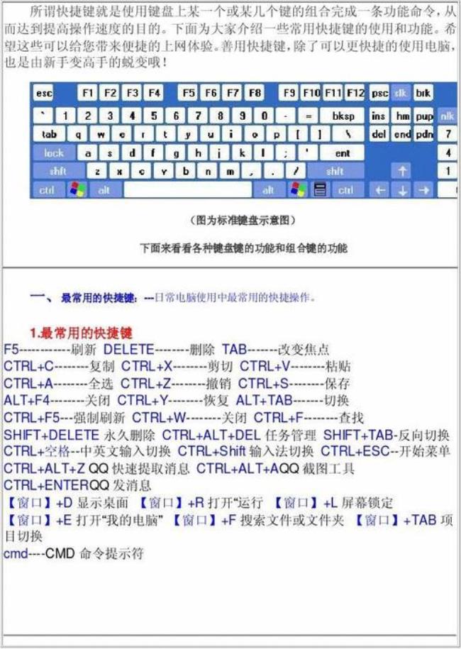 电脑26个键盘怎么使用