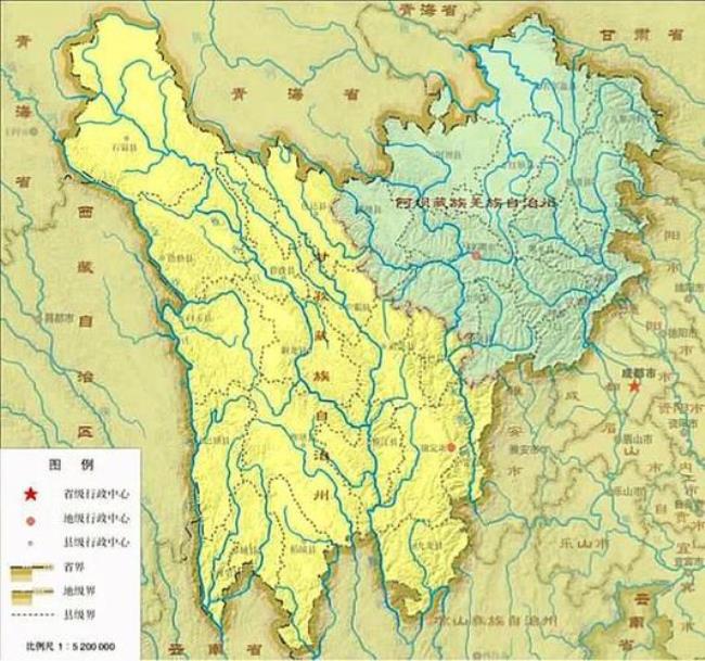 四川西北部有哪些城市