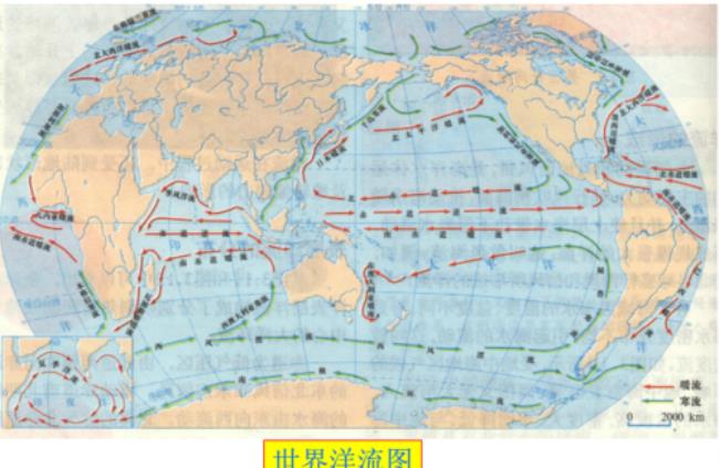 日本暖流分布