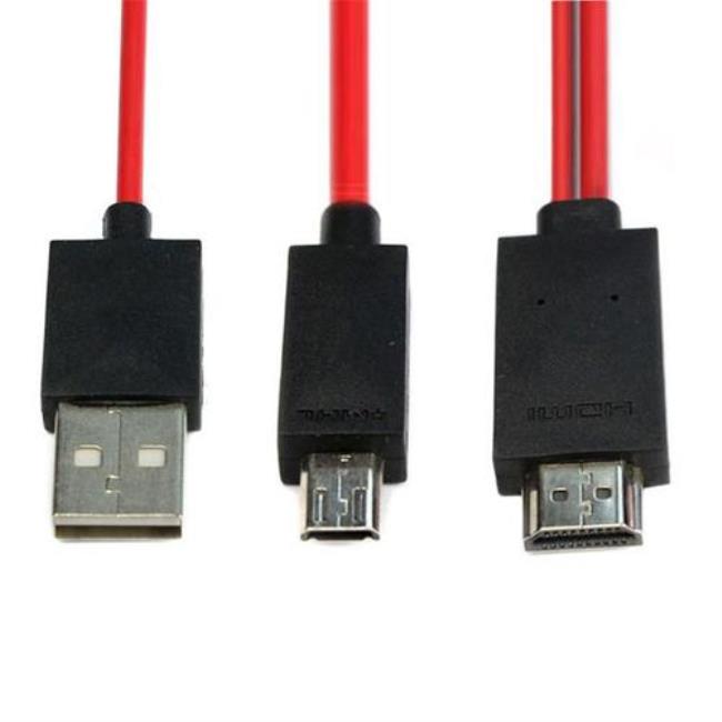 usb接口四根线为什么可以转HDMI