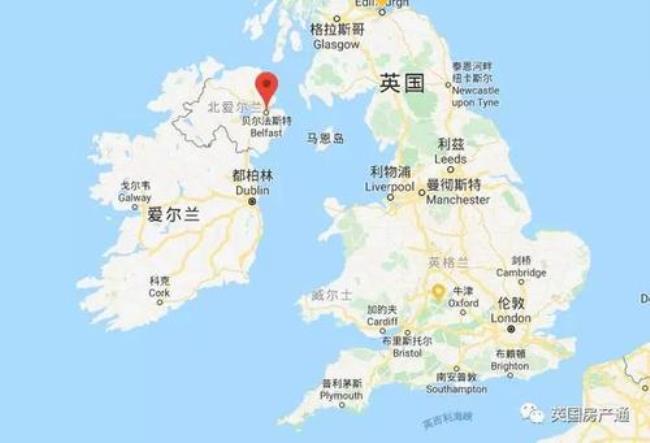 英国的地理特征及首府