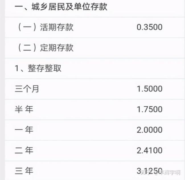 10万元定存5年能拿多少利息