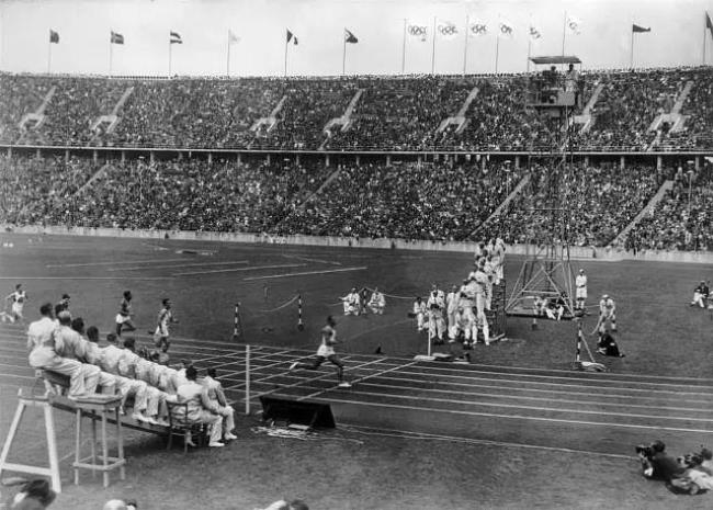 1936年在举行的第四届奥运会上