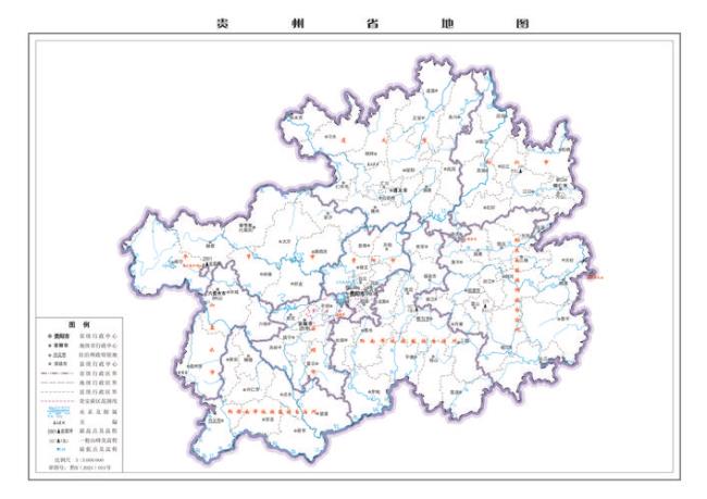 贵州和湖南的交界地图