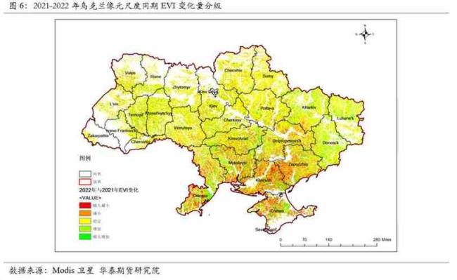 乌克兰农业区分布图