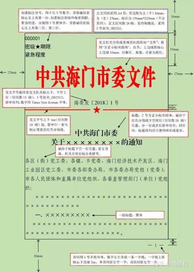 公文行距标准值是多少