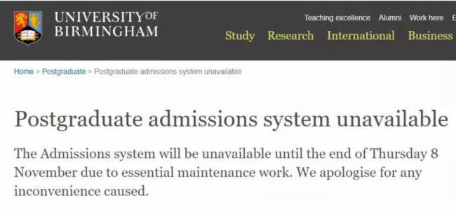 伯明翰大学一年制硕士找工作