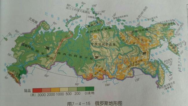 贝加尔湖伏尔加河地图