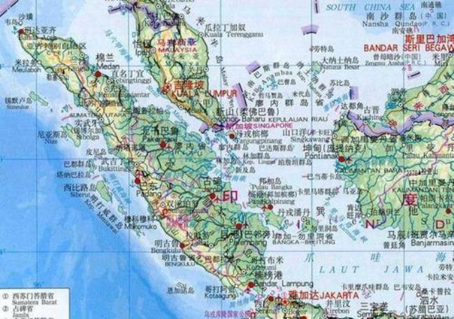 印度尼西亚属于马来半岛吗