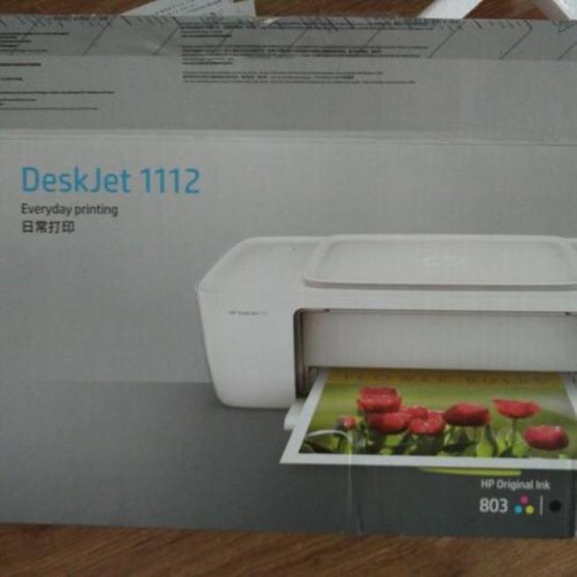 hpdeskjet1112打印机驱动程序无法使用