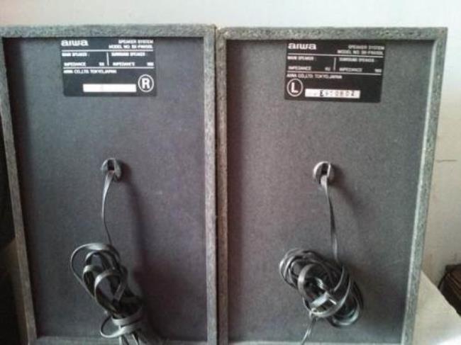 爱华sx-fz1200组合音响音箱怎样接线
