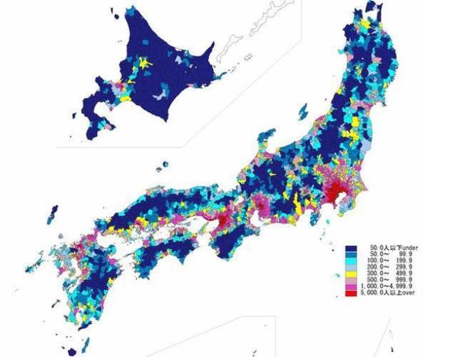 为什么日本人口没有中国多