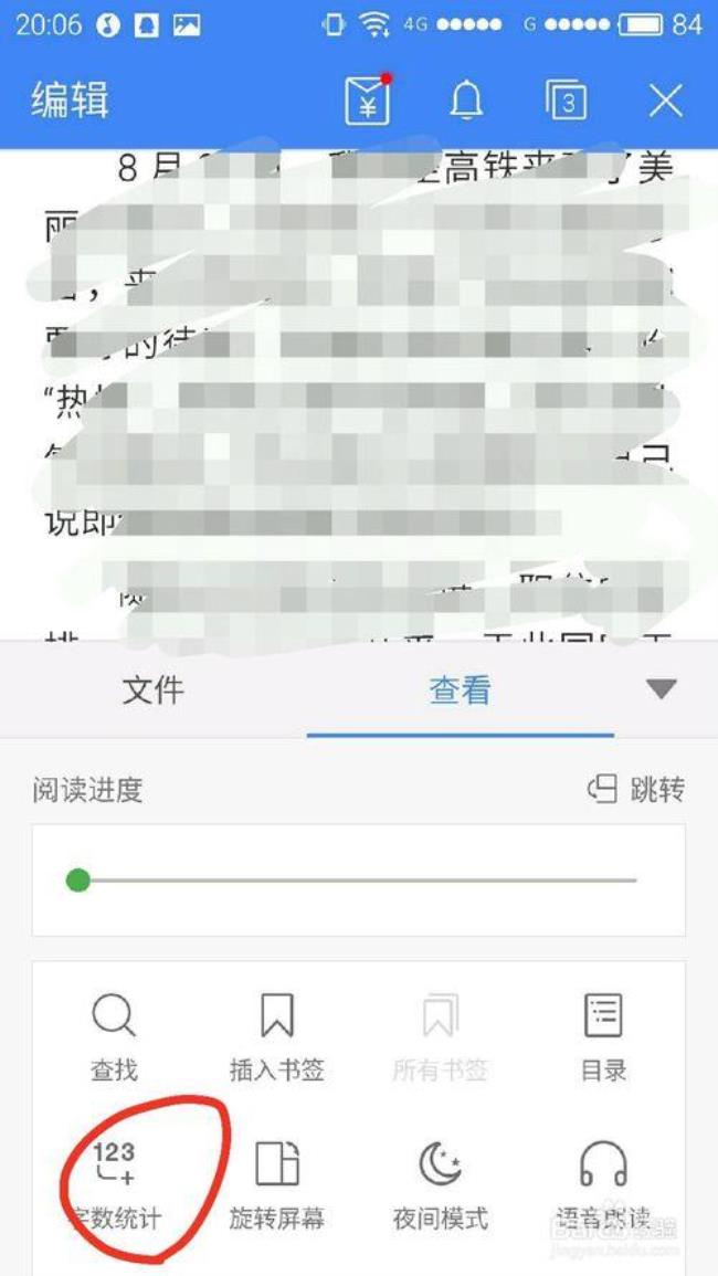 手机pdf怎么查字数