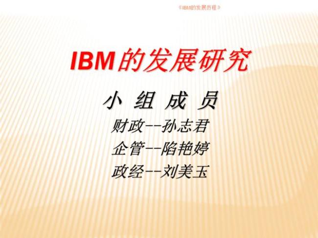 1980ibm公司业务以什么为主