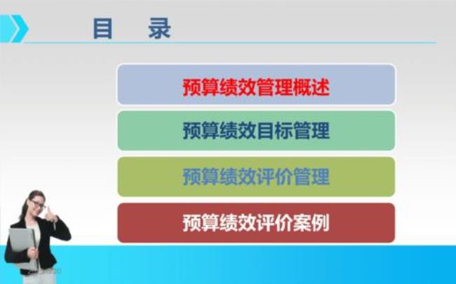 财政预算绩效管理的内容是什么