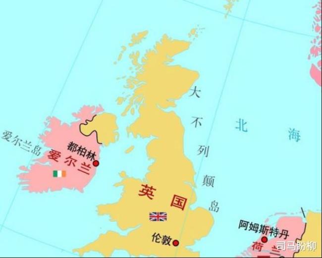 英国北爱尔兰面积