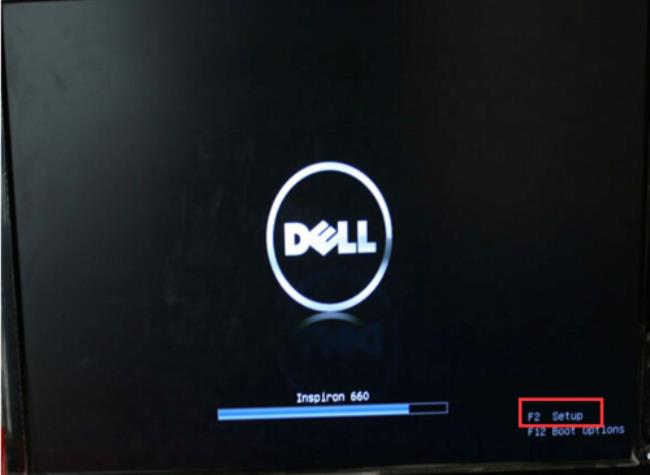 dell 提示 f2