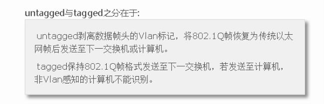 交换机的PVID是什么tag/untag是什么