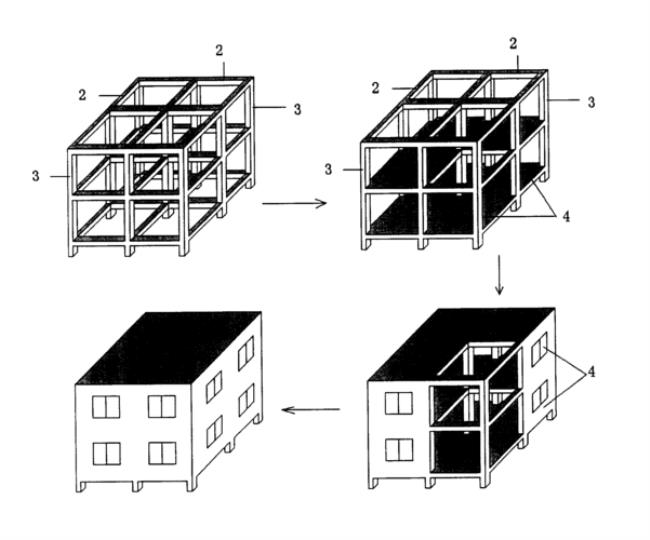 什么叫分段式组合建筑