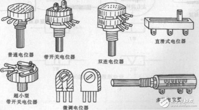 100v的电位器如何接线