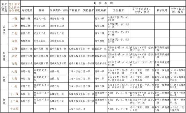 通用类专业技术岗位考什么