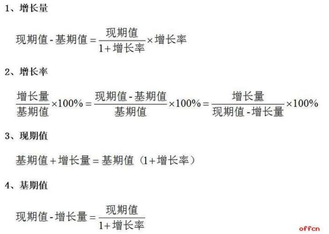 比重变化量和比重变化率公式