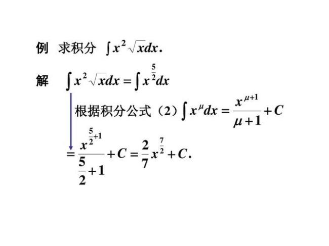 不定积分基本原理