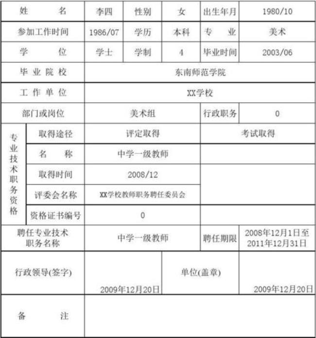 中小学专业技术职务是什么