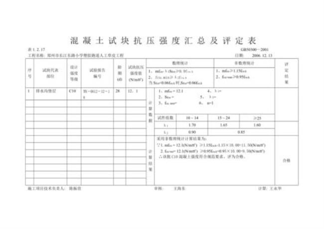 评定混凝土强度的方法有几种