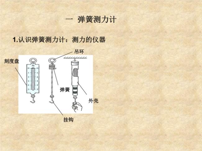 弹簧测力计的分度值