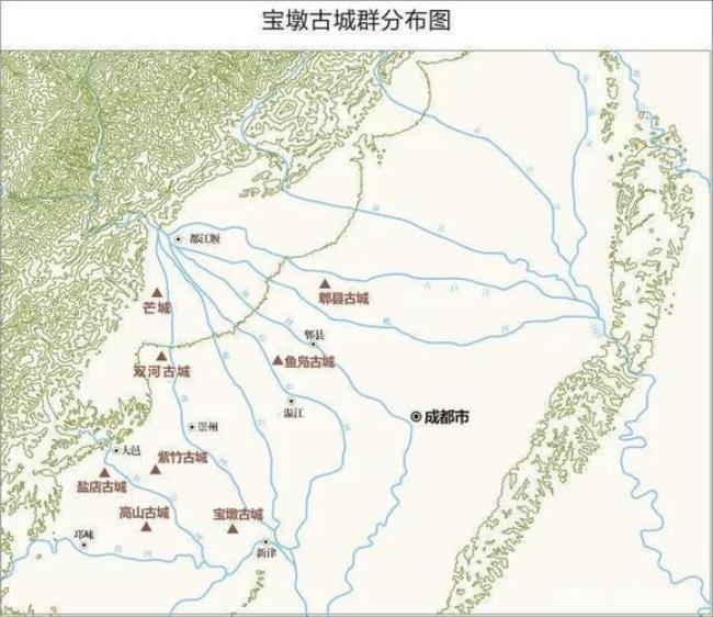 三星堆的位置范围和地位