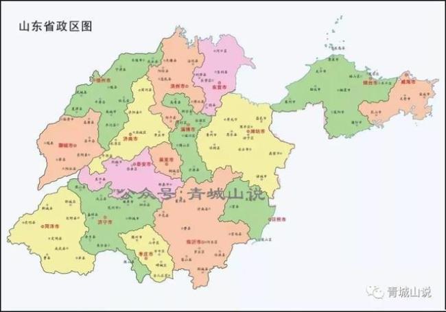 青岛直辖市范围