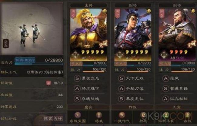 三国志战略版满红张任武力值