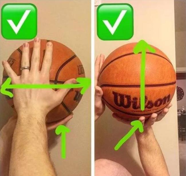 篮球投篮的手型