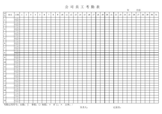 5月份考勤公休是几天