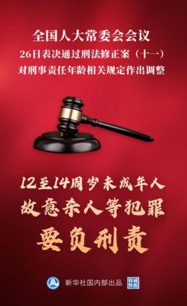 刑法年龄负刑事责任的划分