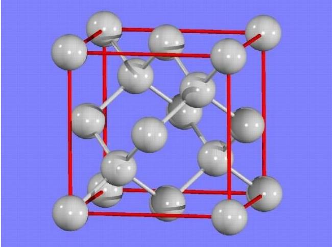 面心立方体结构有几个原子