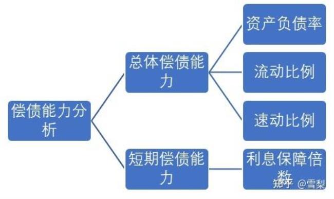 企业偿债能力比较分析