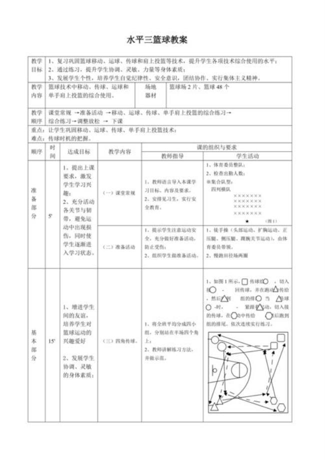 中班晨间篮球活动目标及内容