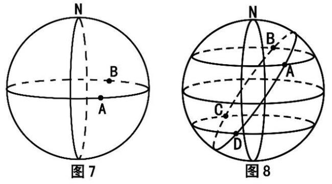 同一纬线上的两点距离公式原理