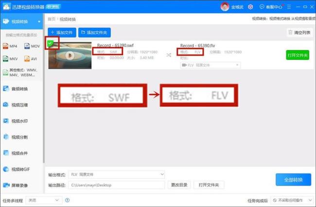 swf和flv两种文件分别是什么