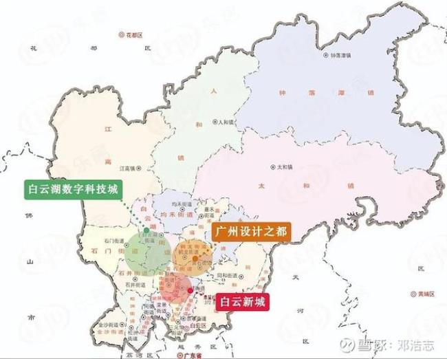 广州市白云区都有什么地区