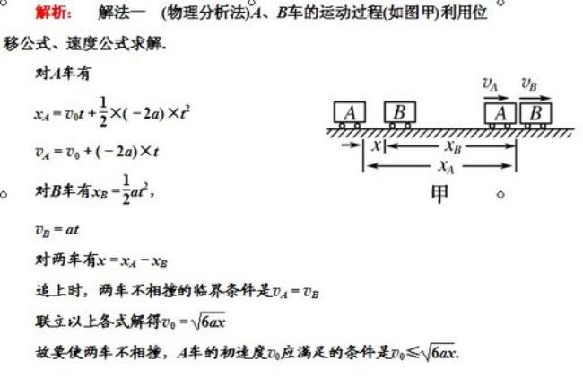 两车相遇经过的时间公式